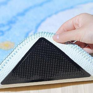 탈부착 미끄럼 패드 침대 고정 발매트 러그 이불 논슬립 스티커 찰떡 밀림 카페트 방지 4P