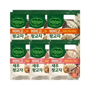 비비고 왕교자 455g 2개입 x3개+새우 왕교자 315g 2개입 x3개