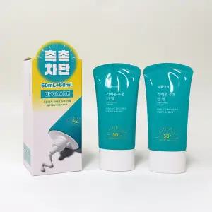 식물나라 가벼운 수분 선 젤 60ml+60ml (튜브형)