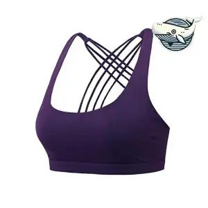 비비드 색상 스포츠 탑 요가와 필라테스용 브라-WFHJ294