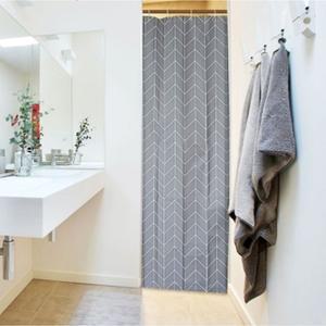 고품질 헤링본패턴방수커튼 때타지않는 샤워실방수커튼 대형 샤워파티션 (WFHVD4Y)
