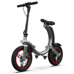 접이식 전기 휴대용 스쿠터 36V 블랙 자전거 배터리 출퇴근