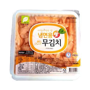 (무)(면)웰빙 냉면김치(실온 핑크 2.8kg)