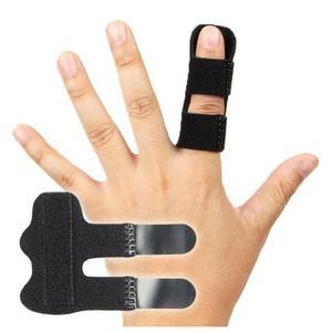 고품질 손가락 찍찍이 보호 밴드 블랙 1P 고정 지지 스트랩 핑거가드 핑거보호대 핑거아대 (WFHVZGV)