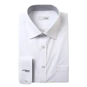 [대구백화점] [듀퐁셔츠]일반핏 화이트 긴소매 셔츠(SE5SM12LS902SWH)