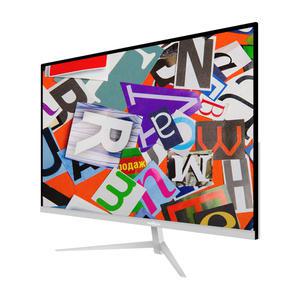 큐빅스 80cm 32인치 모니터 FHD 화이트에디션 LED 게이밍 100Hz