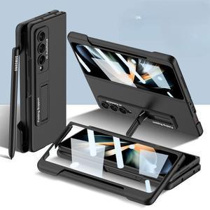 삼성 갤럭시 Z 일체형 베이지 갤럭시폴드 모바일 폴더블 케이스