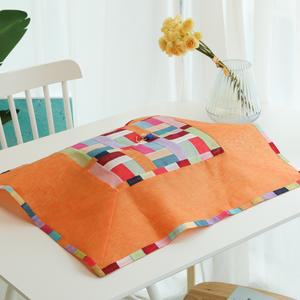 모시 조각보 사각 밥상보Y