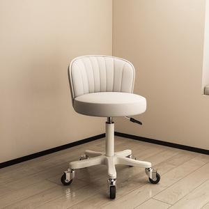 스툴의자 의자 보조 회전 체어 승마형 바퀴달린 높은 소형 네일샵 등받이