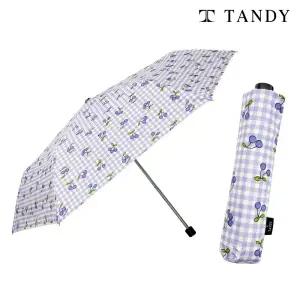 탠디 7K 깅엄체리 초경량 양우산