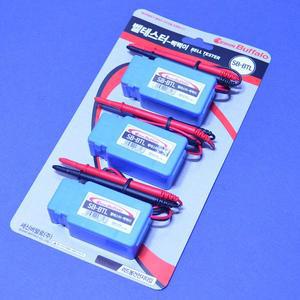 세신 벨테스터 SB-BTL 2203674 3개 리드봉건전지타입 단선확인용 1판 3개 테스터기