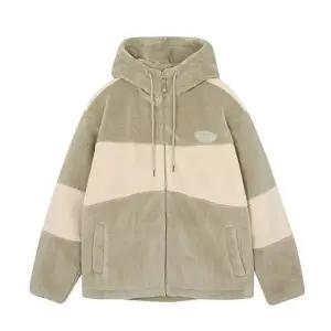 [jambangee] 공용)  보아플리스 배색 후드집업_AM4WIZ844-LK