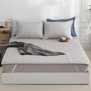 순면 침대패드 100% 고정밴딩 매트리스패드 퀸 슈퍼싱글 누빔패드 침대매트