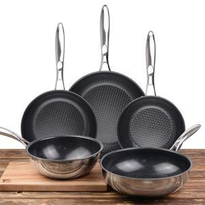 셰프마스터 통3중 엠보세라믹코팅 인덕션 스텐 프라이팬/궁중팬 택1