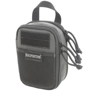 맥스페디션 더블데커 미니 포켓 오거나이저(4인치 x 2.5인치 6인치) EDC 파우치, 정리용 전술 도구 일상용 휴대용 MOLLE 액세서리, 0258