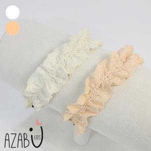 [아자브키즈] 레스 머리띠 여아 아동 헤어 악세사리