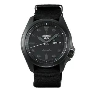 세이코 세이코5 스포츠 블랙 남성 남자 오토매틱 나토시계 SRPE69K1