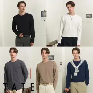 남성면베이직티셔츠5종세트