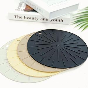 [올리오]1+1 국산 실리콘 원형 인덕션 보호 매트 냄비받침[35244978]