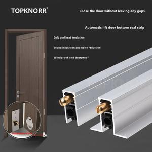 자동 리프팅 씰링 스트립 방음 바닥 도어 방충 방풍 간격 나무 방진