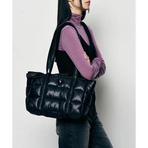 [레더리](타임스퀘어점패션관)나일론 패딩 크로스백 [2COLOR]