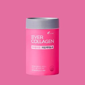 에버콜라겐 타임레티놀A 4박스 4개월분 저분자 피쉬콜라겐 트리펩타이드 이너뷰티