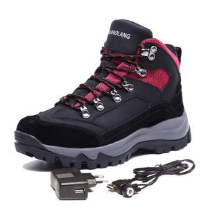 방한 안전화 워커 난방 보온 충전식 방한안전화 블랙