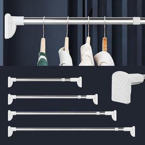 무타공 커튼봉설치 커튼걸이 큰발압축봉 고정 못없이