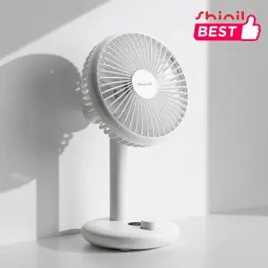 신일 100단 선풍기 무선 탁상용 무소음 저소음 테이블 데스크팬 캠핑용 풍량 초미세조절 25년 신상품