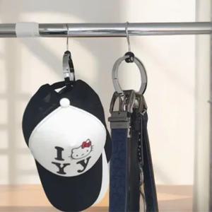 360도 회전 링 모자걸이 보관 정리 거치대