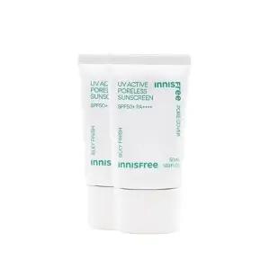 1+1 이니스프리 유브이 액티브 포어리스 선스크린 50ml