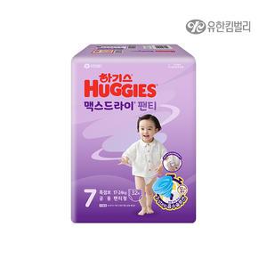 하기스 맥스드라이 팬티형 공용 7단계 32매/ 기저귀