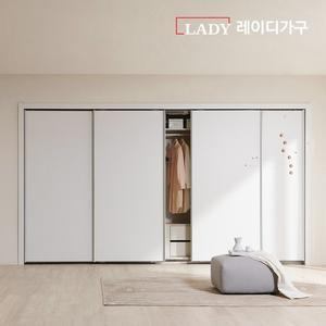 매튜 E0 베이직 안방 슬라이딩 붙박이장 360 390cm