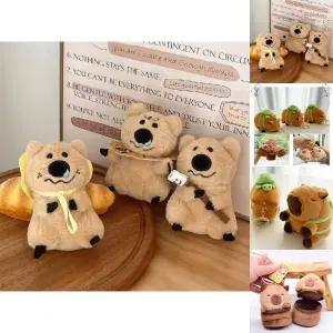 쿼카 인형 키링 가방 백팩 우정 선물 캐릭터 키홀더/봉제/열쇠고리/걸이/고리/동물/토끼/악세사리/곰돌이