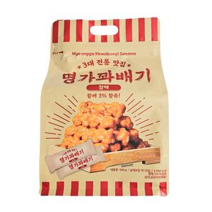 명가꽈배기 참깨맛 500g x 2개 탕비실 간식 개별포장 과자 스낵