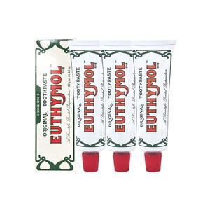 [ EUTHYMOL ] 유시몰 오리지널 핑크 치약 120g 3개