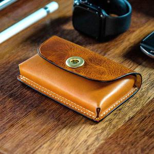 헤르만 라티나 Latina 이태리 왁시드 가죽 명함/신용카드 지갑 케이스