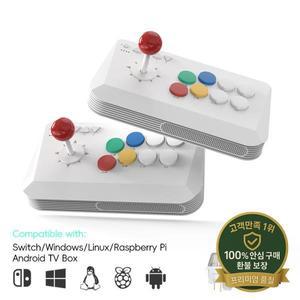 스위치 2 아케이드 스틱 | 2/Windows용 2.4G 수신기 및 유선 연결 기능을 갖춘 Y5A 블루투스 파이트