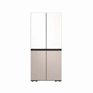 1등급 환급 모델 삼성전자 비스포크 AI 하이브리드 4도어 901L RM70F91R1ZG 에센셜 화이트+에센셜 베이지