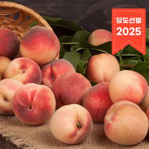[레드바스켓] 꿀당도 당도선별 딱딱이 복숭아 털복숭아