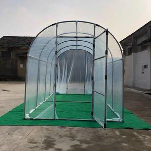 소형 온실 강관 비닐하우스 소형온실 높이 창고 조립식 옥상