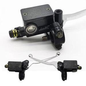 오토바이 브레이크 펌프 전면 마스터 실린더 유압 레버 왼쪽 오른쪽 M10 미러 구멍 22mm 핸들 바 T2/T3/T5