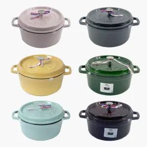 스타우브 B품 원형 꼬꼬떼 24cm 인덕션 무쇠 주물냄비