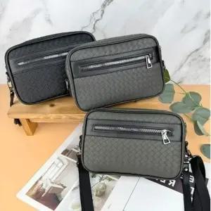 패션 남성 디테일 구성 세련된 미니 크로스 클러치백 (WFGHJOO)