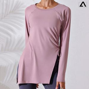 요가옷 커버업 긴팔 티셔츠 필라테스 상의 예쁜 운동복