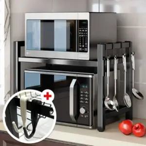 찐또배기 전자레인지 선반 2단 사이즈 조절 오븐 에어프라이어