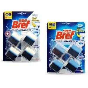 헨켈 브레프 듀오큐브 변기세정제 병기청소 4개입 세 듀오큐브 병기청소 4개입