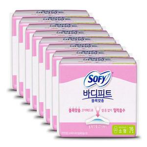 쏘피 볼록맞춤 소형 16개입 x8개