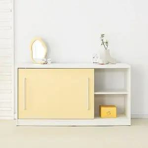 [인터데코]전선홀 슬라이딩 수납장 주방기기장 거실장 120cm P0000QMF (착불)