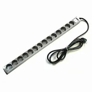 동양전자산업 루넥스 14구 알루미늄 멀티탭 (2.5m)